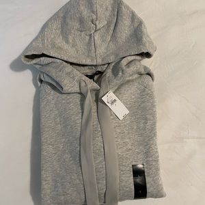 Banana Republic Heather Grey hooded sweatshirt